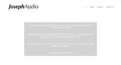 Desktop Screenshot of josephaudio.com
